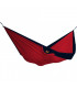 HAMAC SIMPLE BICOLORE BORDEAUX/BLEU MARINE