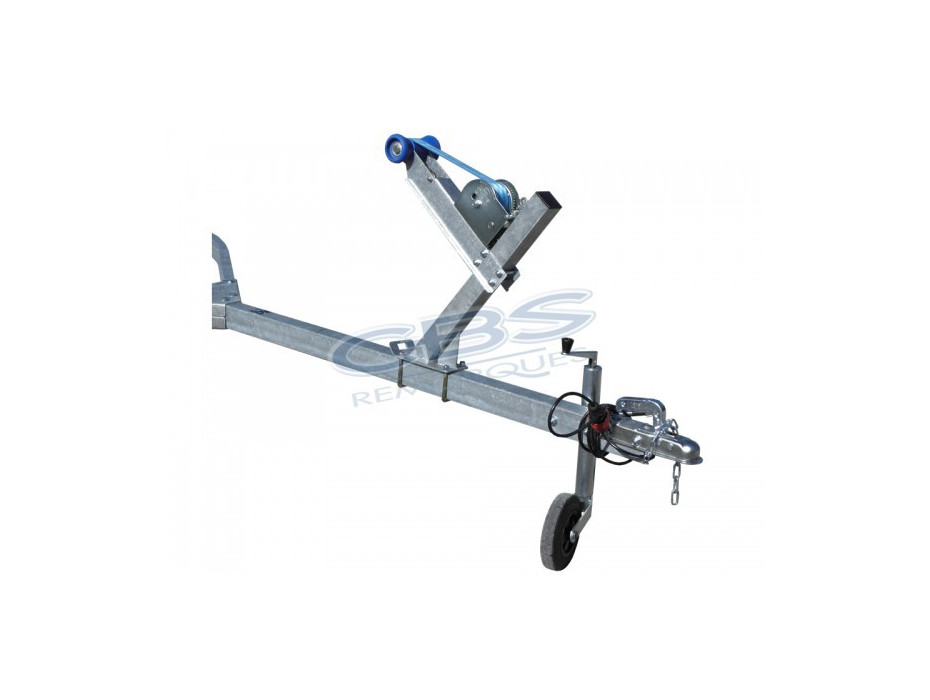 Remorque bateau multirouleaux CBS 570 kg