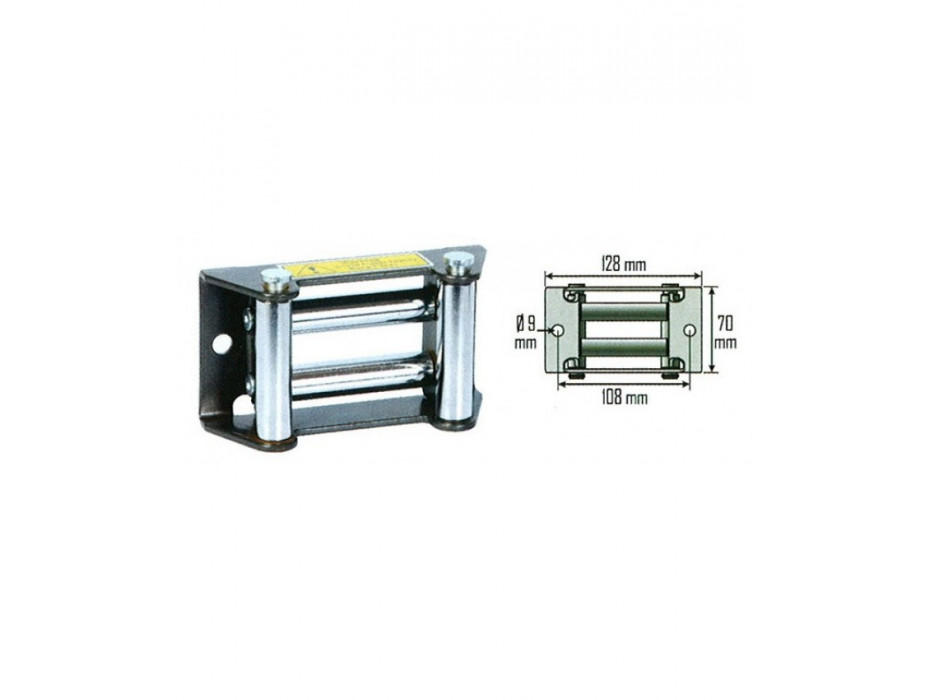 Guide câble pour treuil