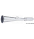 Corne de brume en inox brillant