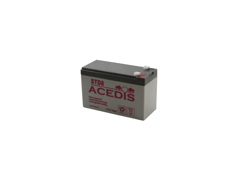 Batterie étanche STD 8 amp