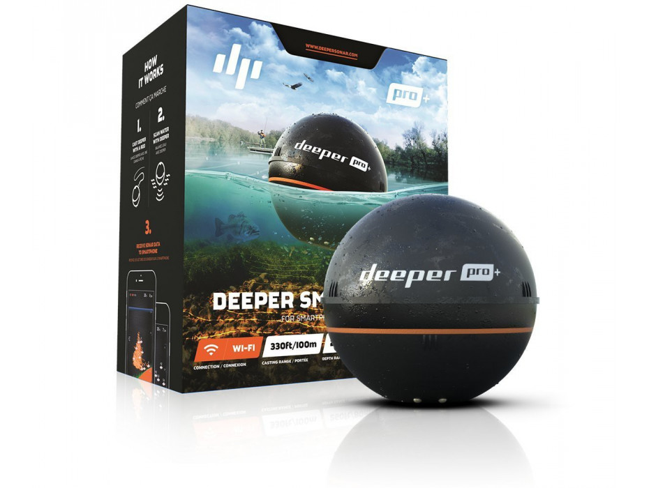 Sondeur portatif Deeper Pro +