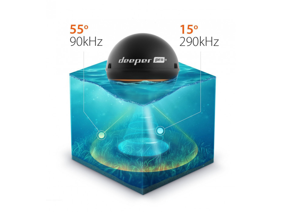 Sondeur portatif Deeper Pro +