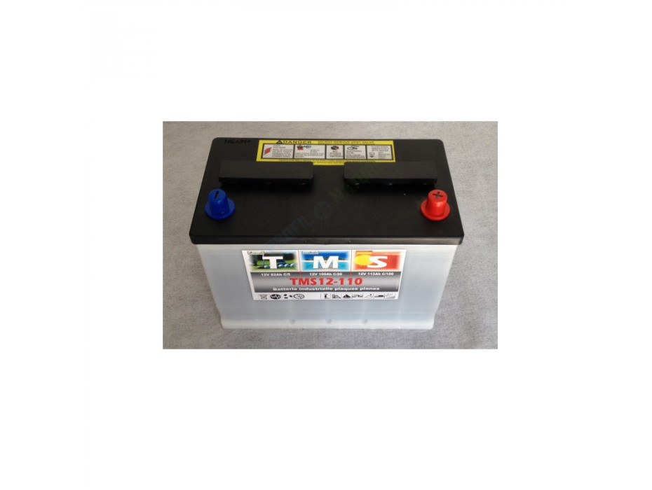 Batterie de traction à décharge lente TMS 110 amp