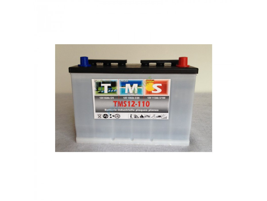 Batterie de traction à décharge lente TMS 110 amp