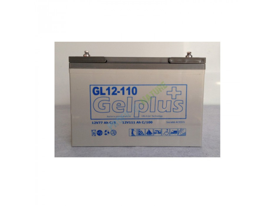 Batterie à décharge lente GEL Plus 110 amp