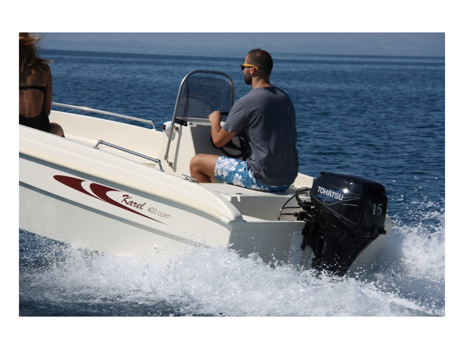 Pack Bateau Open 400 + Moteur + Remorque