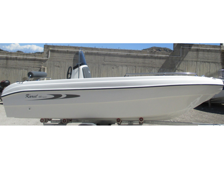 Pack Bateau Open 480 + Moteur + Remorque