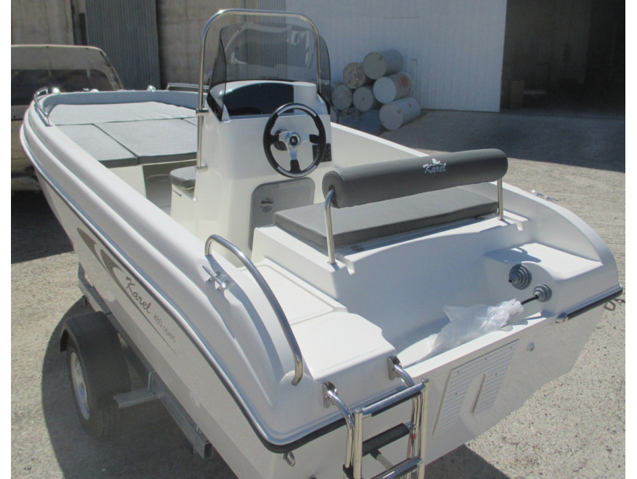 Pack Bateau Open 480 + Moteur + Remorque