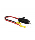 Connecteur mâle 12/24V côté moteur