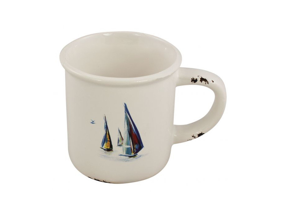 Tasse avec anses - Bateaux