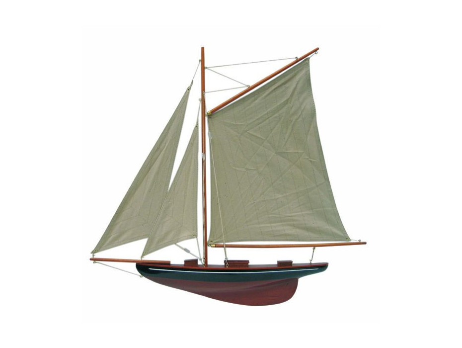 Yacht à voile demi coque - petit modèle