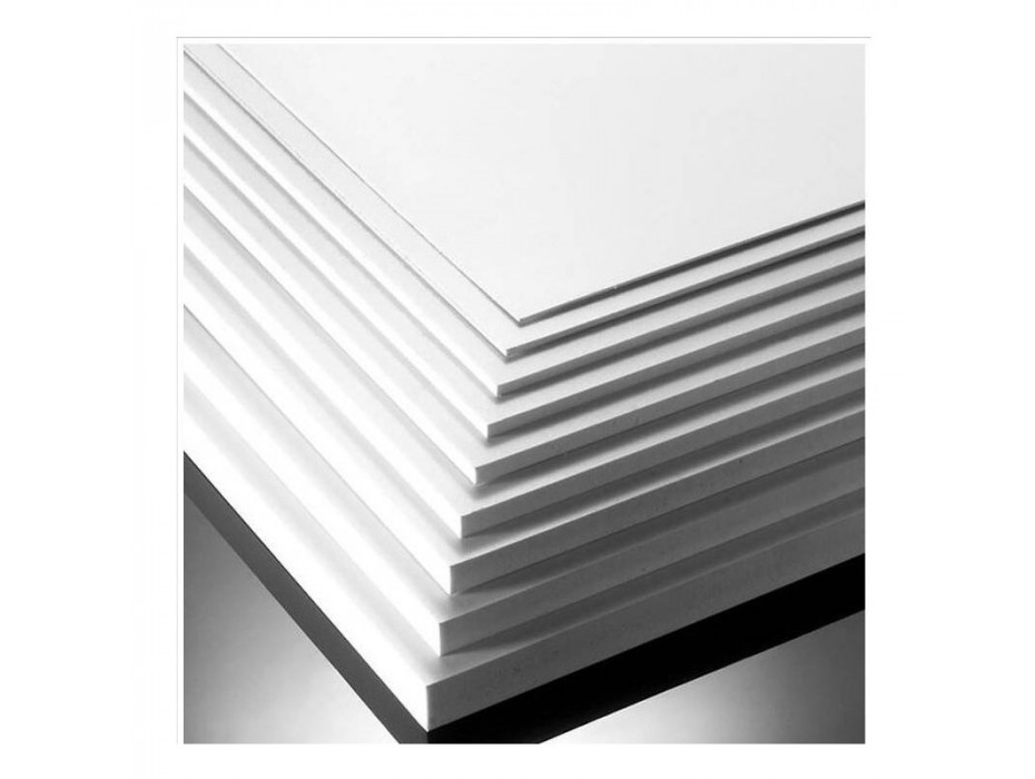 Plaque Komacel Blanc PVC