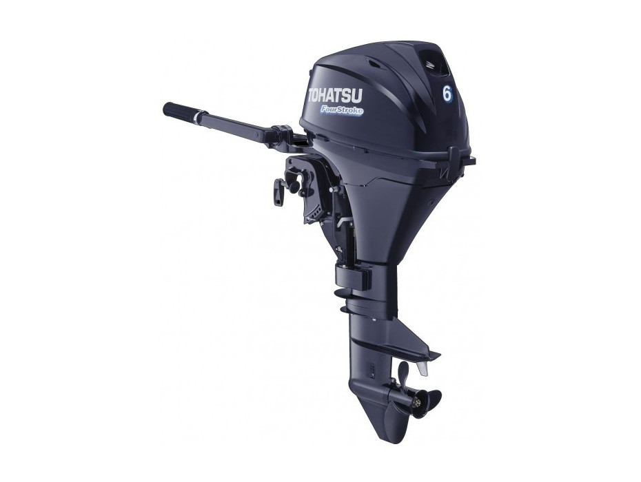 Moteur Tohatsu 6CV 4 TEMPS BI-CYL ARBRE LONG DEMARRAGE ELECTRIQUE