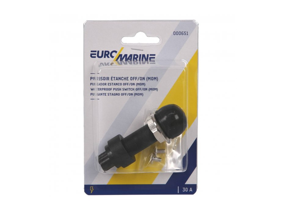 Poussoir étanche 30 Amp - 12V