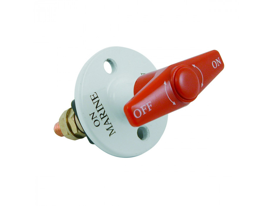 Coupe-Batteries Unipolaire Blanc