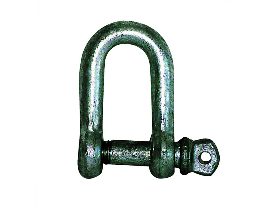 Manille galvanisée droite 16 mm
