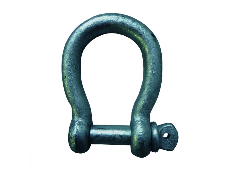 Manille galvanisée lyre 6 mm