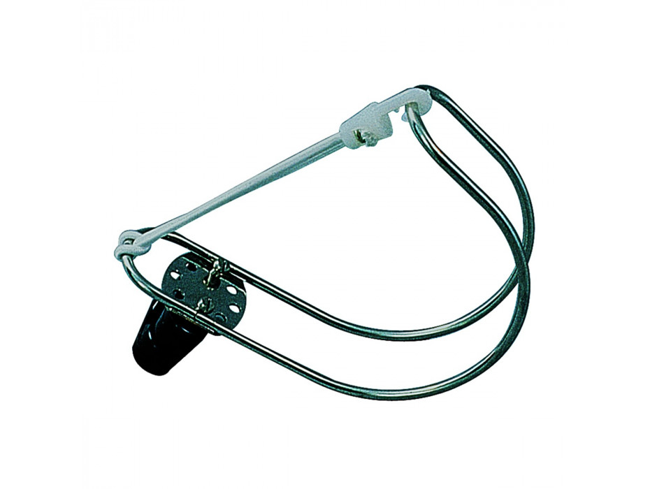 Support inox pour bouée fer à cheval ou couronne