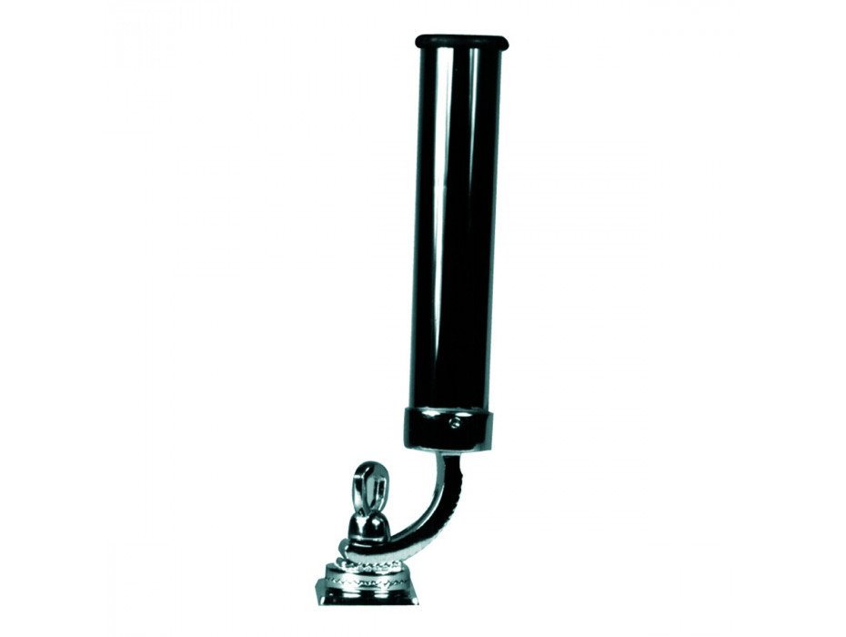 Support de Canne Articulé en bronze chromé et inox