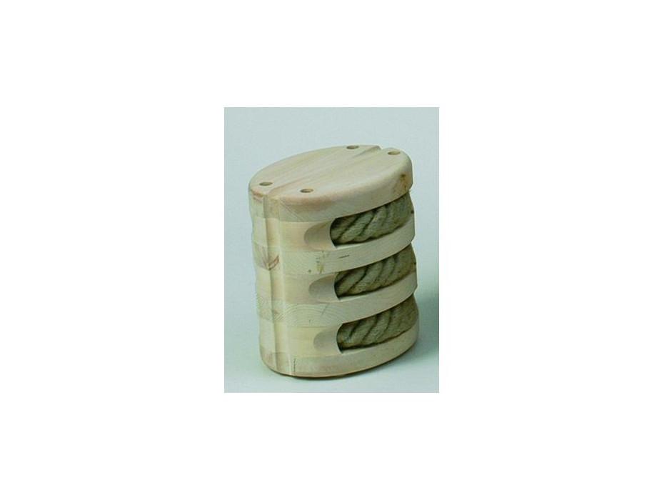 Tabouret bois et cordage, série