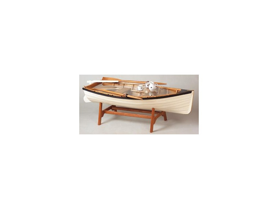 Table basse barque de pêche