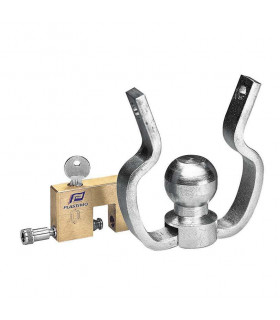 Ensemble antivol remorque avec cadenas