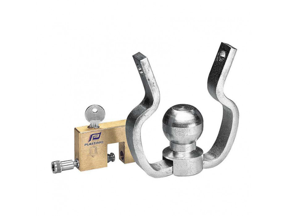 Ensemble antivol remorque avec cadenas