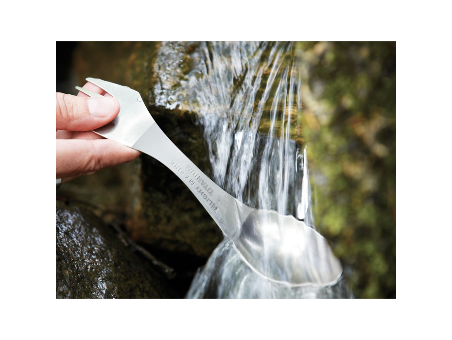 Couvert Spork Titane